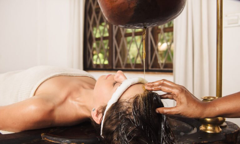 Ayurvedic Nasya nasal therapy for sinus and headache relief in Canada